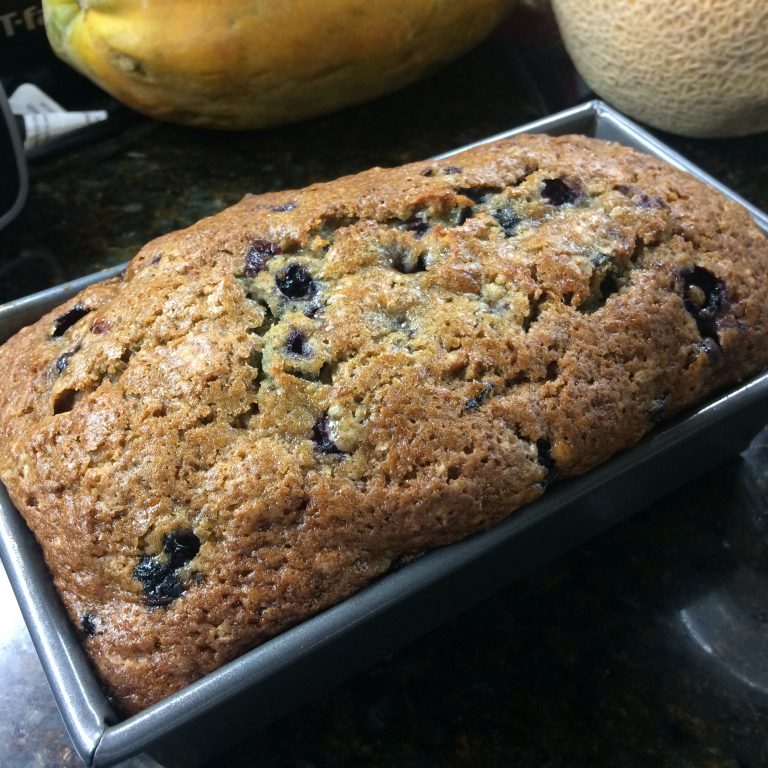 BLUEBERRY ZUCCHINI BREAD