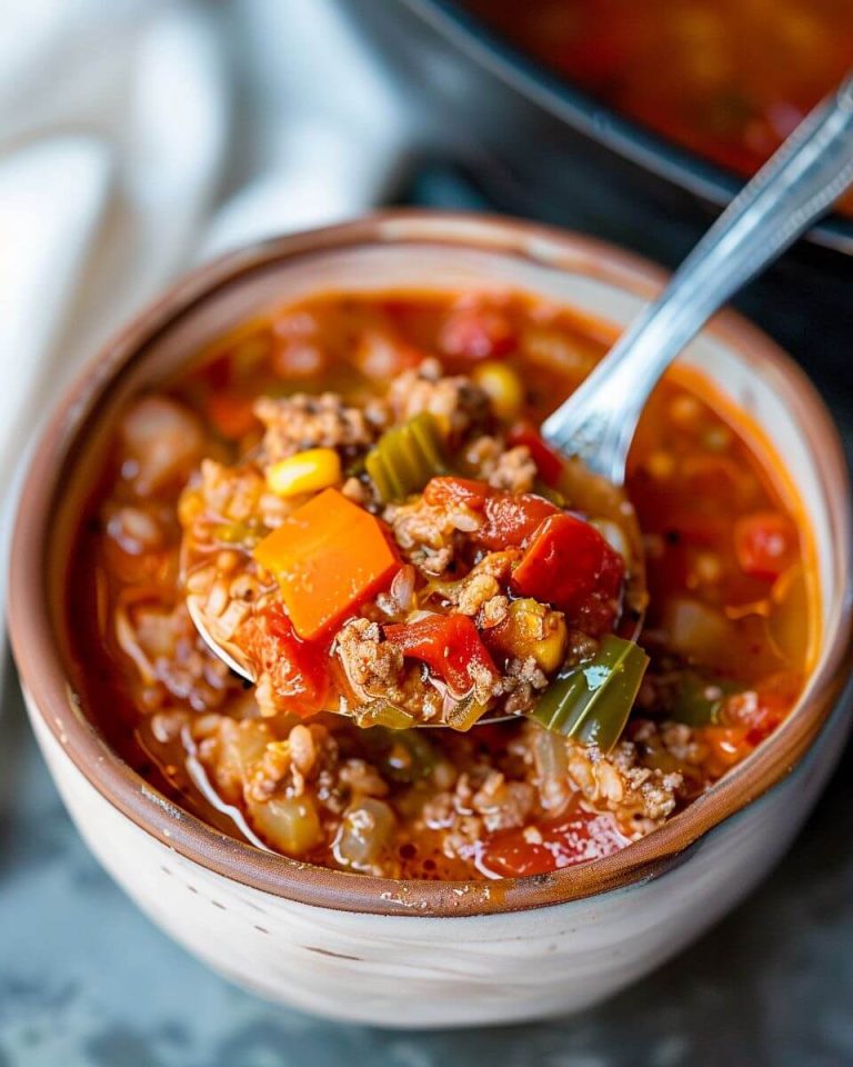 Stuffed Pepper Soup