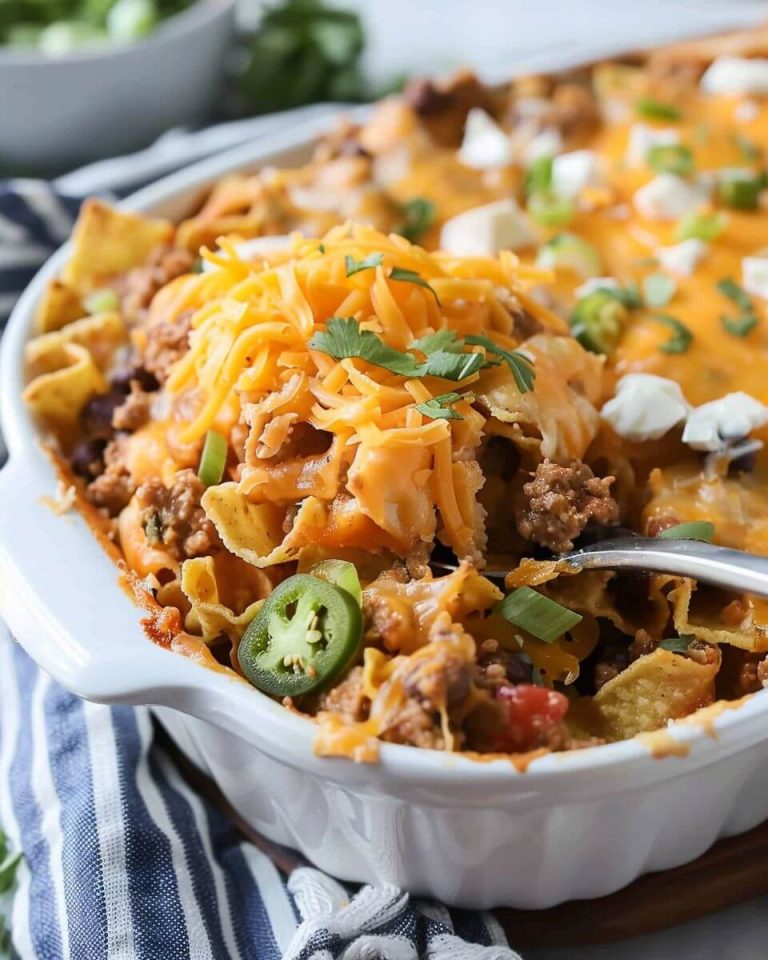 Walking Taco Casserole