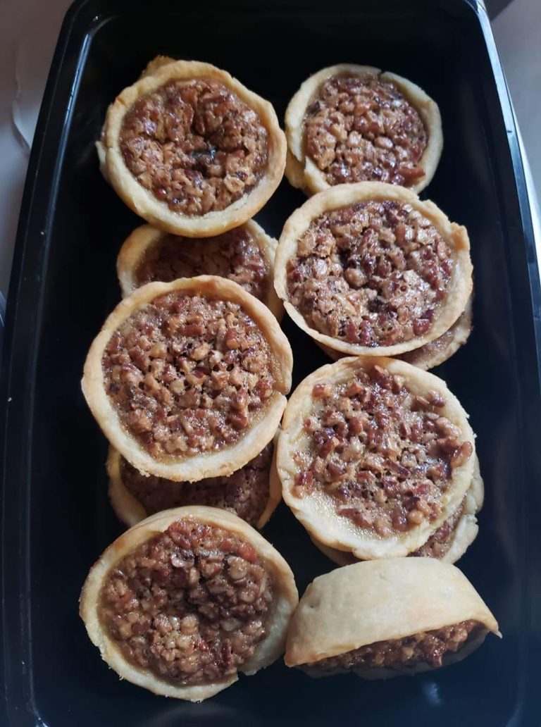 Homemade pecan tassies!