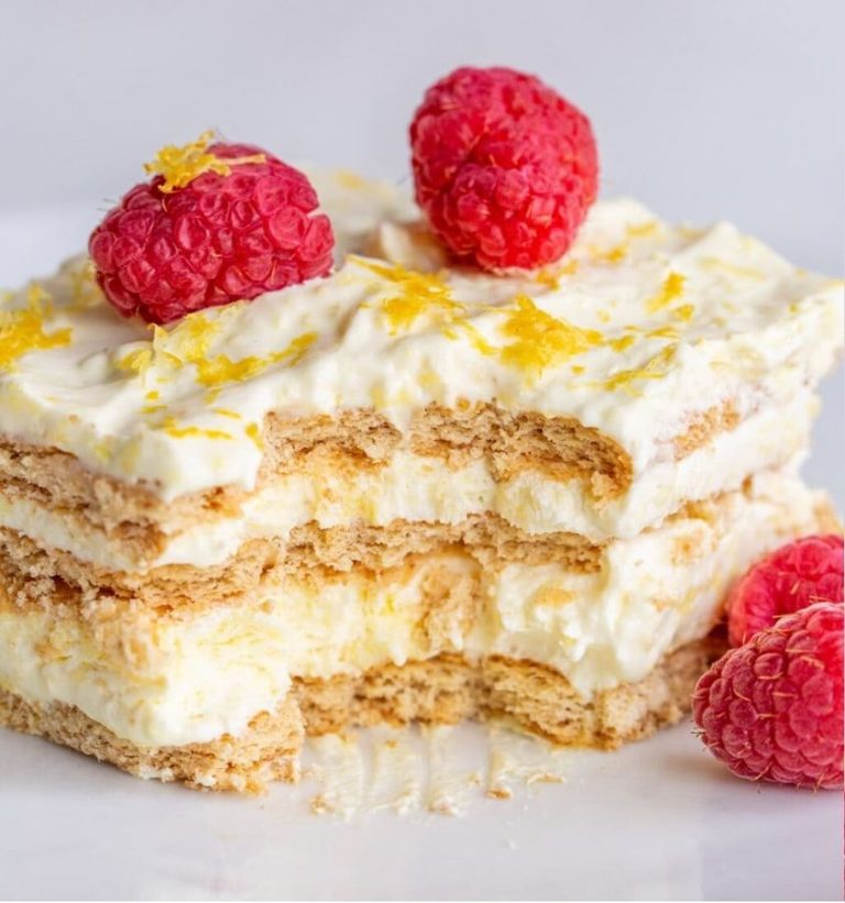 Lemon Icebox Cake
