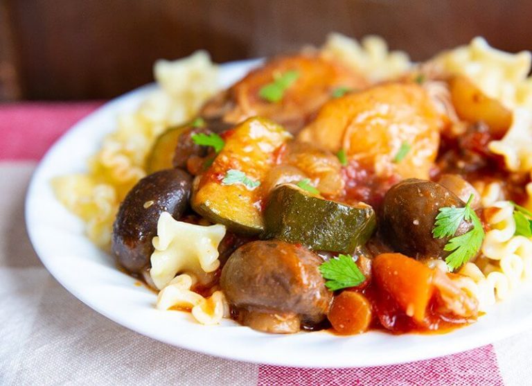 Crock pot Chicken Cacciatore