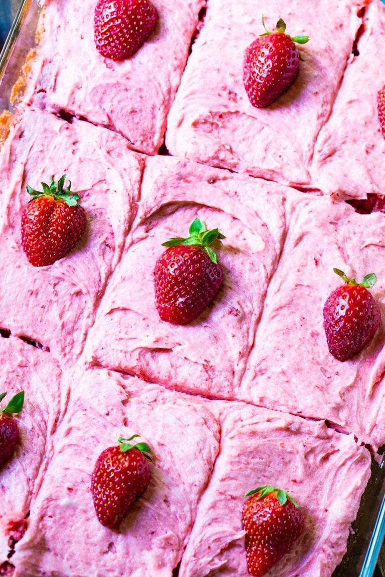 Strawberry Sheet Cake