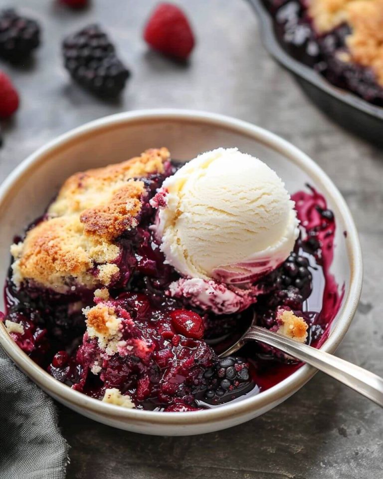 BLACKBERRY COBBLER