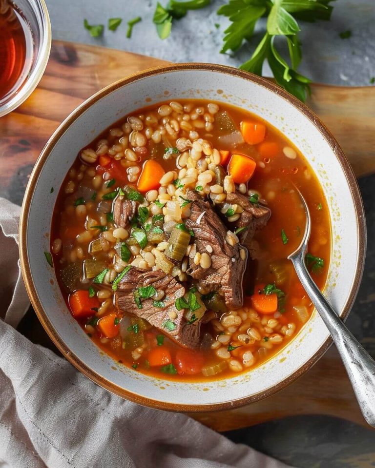 Best Ever Beef And Barley Soup