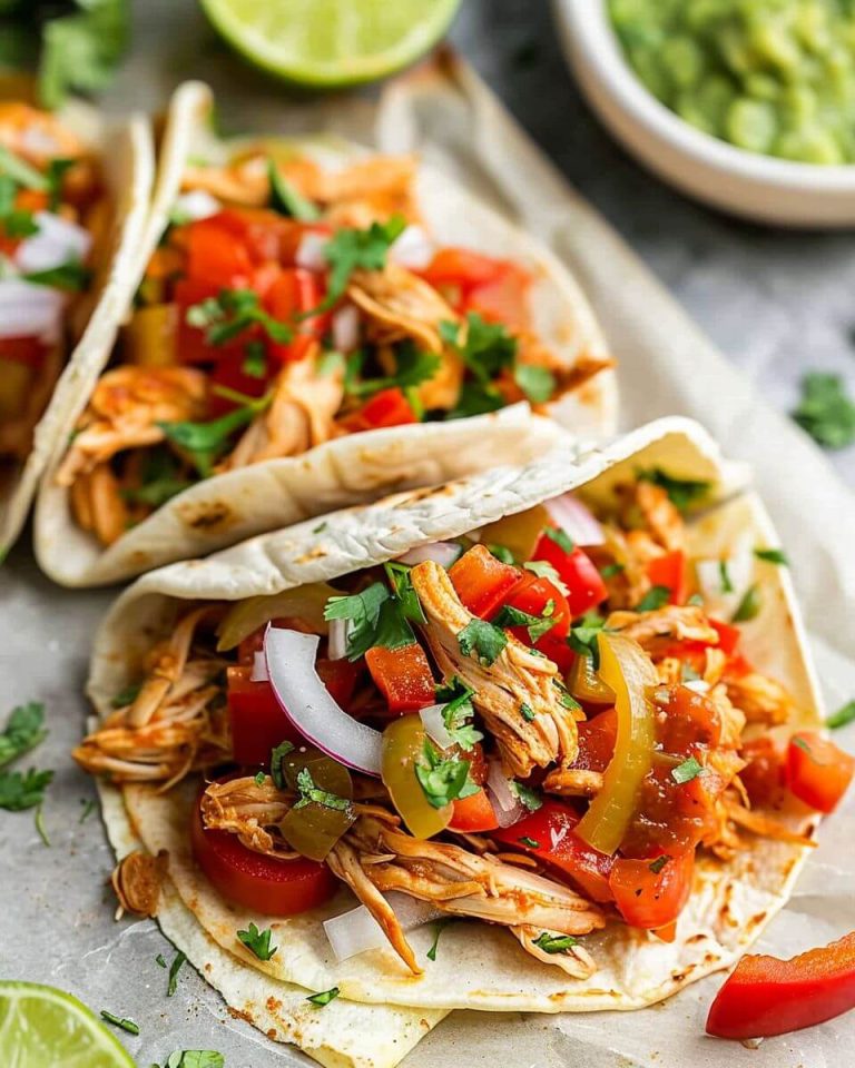 CROCK POT CHICKEN FAJITAS