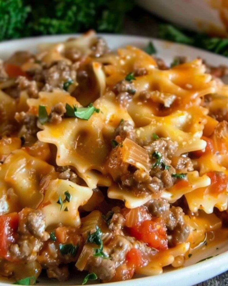 Crock Pot Bowtie Casserole