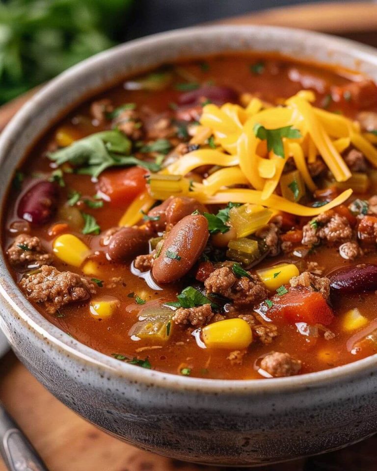 Hearty Crock Pot Cowboy Soup