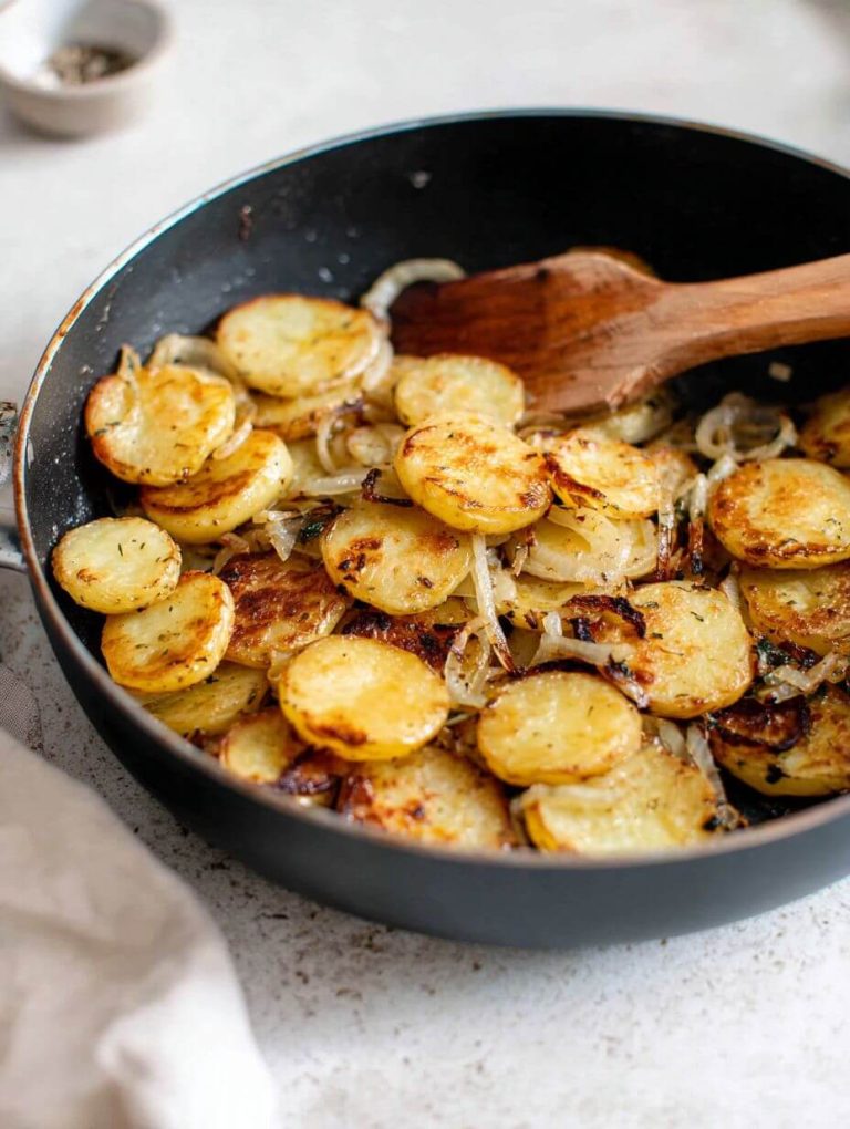 Fried Potatoes And Onions Recipe