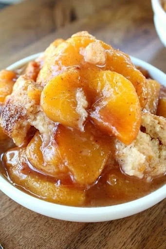 Old Time Oven Peach Cobbler