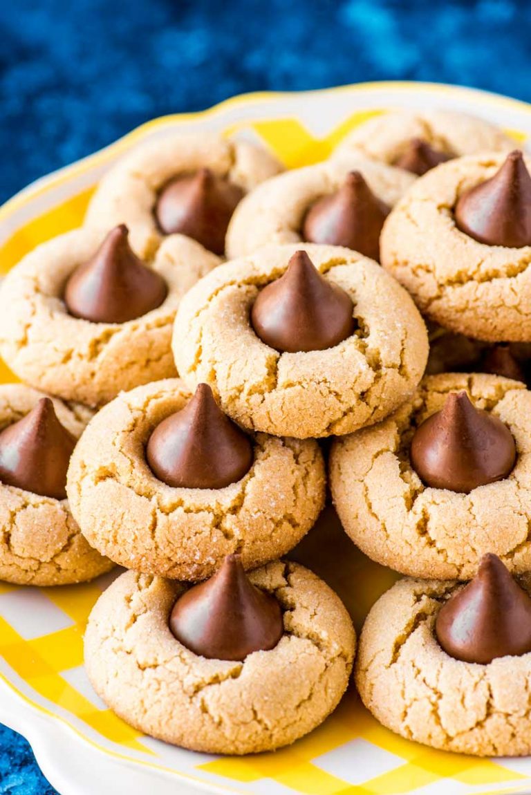 PEANUT BUTTER HERSHEY’S KISS COOKIES