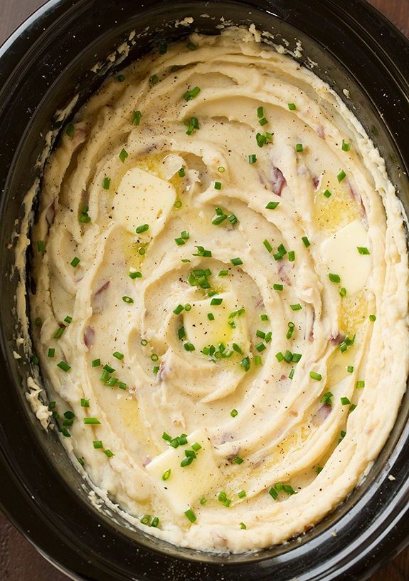 Slow Cooker Creamy Garlic Mashed Potatoesis an easy and quick healthy keto dinner ideas recipes that you can cook if you like . In Tasty Recipes blog we got the best easy dinner.