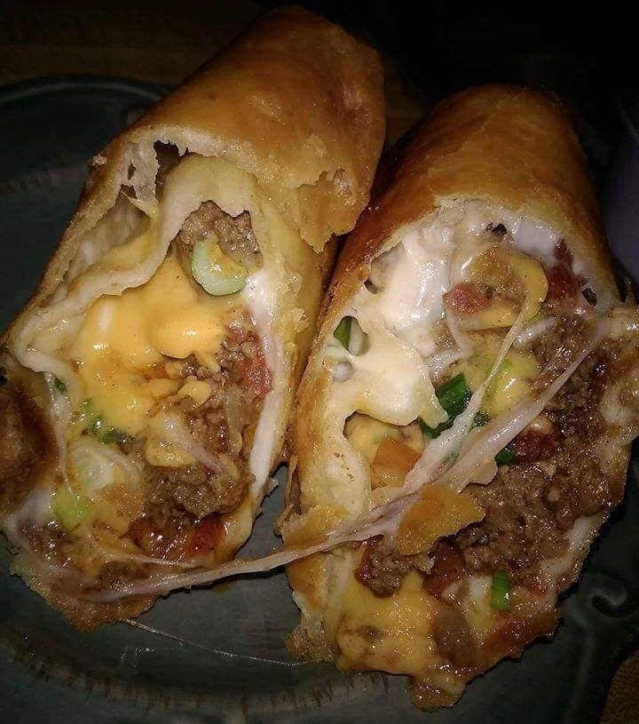 BEEF AND CHEESE CHIMICHANGA!!is an easy and quick healthy keto dinner ideas recipes that you can cook if you like . In Tasty Recipes blog we got the best easy dinner.