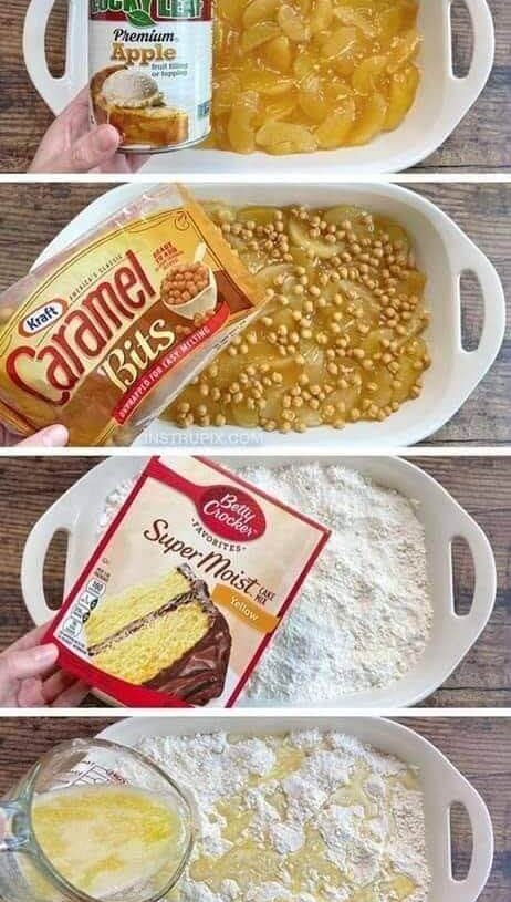 Easy Caramel Apple Cobbler Dump Cake Recipeis an easy and quick healthy keto dinner ideas recipes that you can cook if you like . In Tasty Recipes blog we got the best easy dinner.