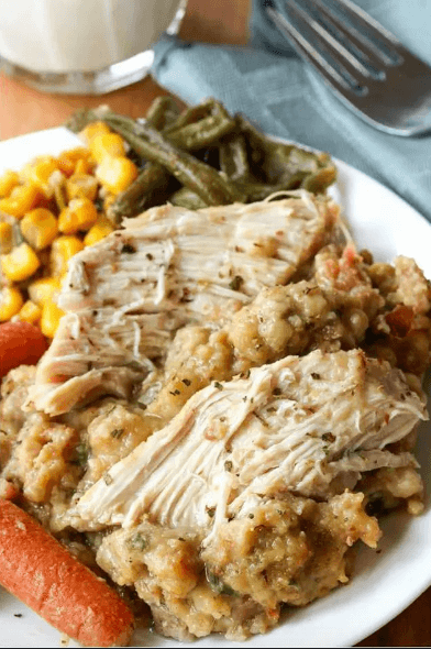 CROCK POT CHICKEN AND STUFFINGis an easy and quick healthy keto dinner ideas recipes that you can cook if you like . In Tasty Recipes blog we got the best easy dinner.