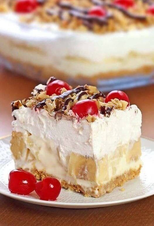 No Bake Banana Split Dessertis an easy and quick healthy keto dinner ideas recipes that you can cook if you like . In Tasty Recipes blog we got the best easy dinner.