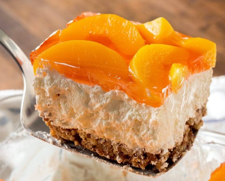 PEACH PRETZEL JELLO SALAD