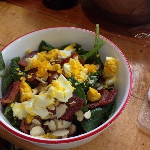 SPINACH SALAD WITH WARM BACON DRESSINGis an easy and quick healthy keto dinner ideas recipes that you can cook if you like . In Tasty Recipes blog we got the best easy dinner.