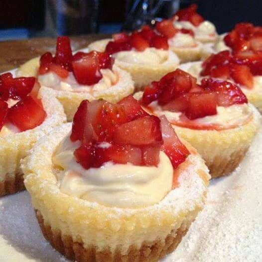 MINIATURE BAKED CHEESECAKES, Don’t lose this recipeis an easy and quick healthy keto dinner ideas recipes that you can cook if you like . In Tasty Recipes blog we got the best easy dinner.