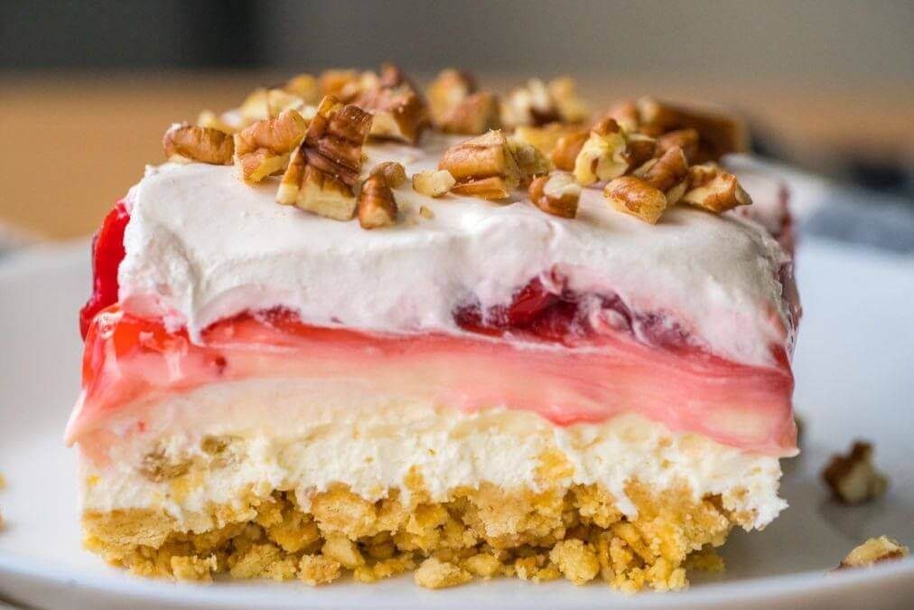 NO-BAKE CHERRY CHEESECAKE LUSHis an easy and quick healthy keto dinner ideas recipes that you can cook if you like . In Tasty Recipes blog we got the best easy dinner.