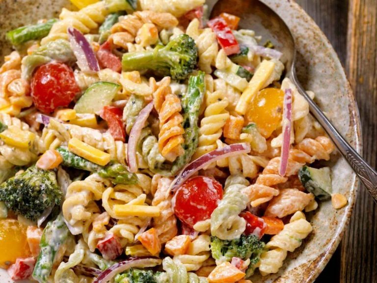 Creamy Poolside Pasta Salad