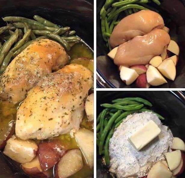Crock pot Chicken and Vegetables (Mississippi Roast Style) recipeis an easy and quick healthy keto dinner ideas recipes that you can cook if you like . In Tasty Recipes blog we got the best easy dinner.