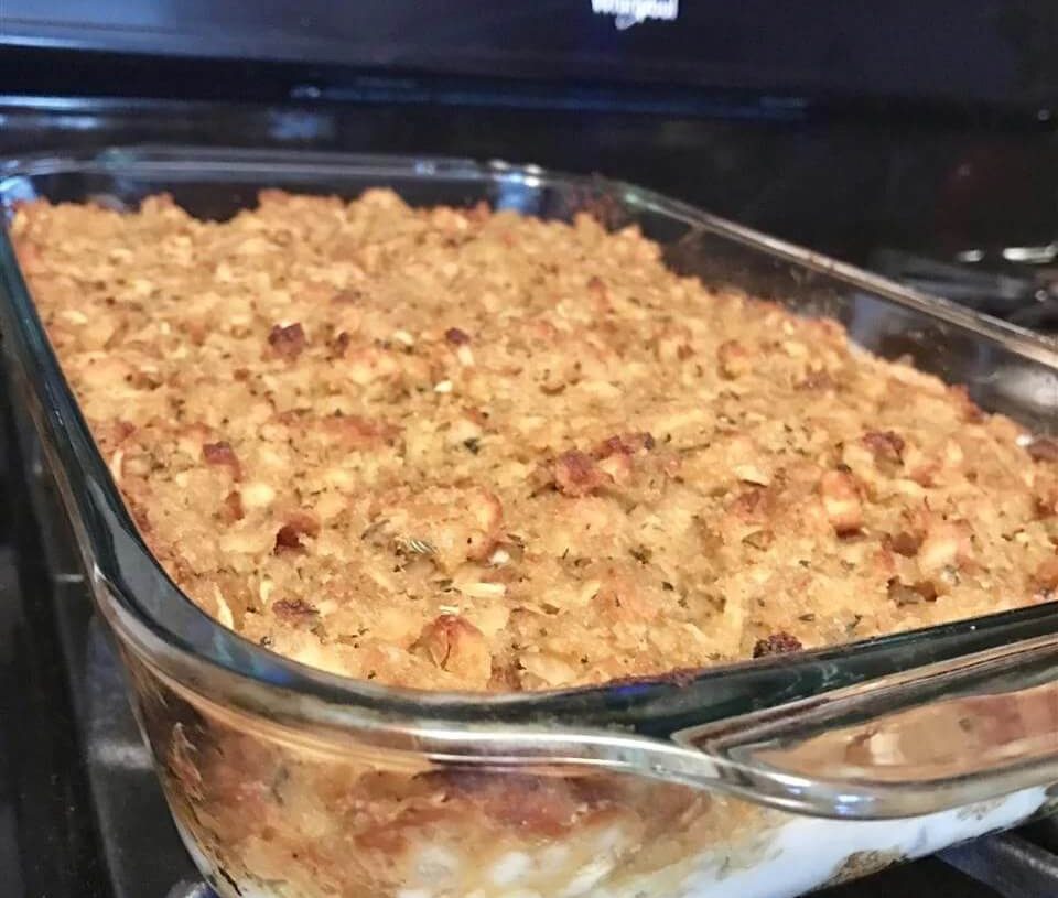 Rotisserie Chicken and Stuffing Casseroleis an easy and quick healthy keto dinner ideas recipes that you can cook if you like . In Tasty Recipes blog we got the best easy dinner.
