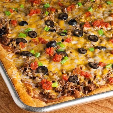 Taco Pizzais an easy and quick healthy keto dinner ideas recipes that you can cook if you like . In Tasty Recipes blog we got the best easy dinner.