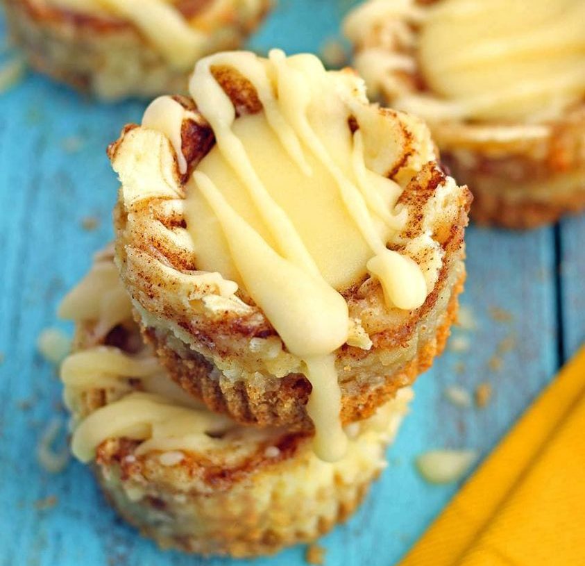 MINIATURE CINNAMON ROLL CHEESECAKESis an easy and quick healthy keto dinner ideas recipes that you can cook if you like . In Tasty Recipes blog we got the best easy dinner.