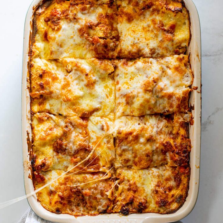 HOMEMADE LASAGNA