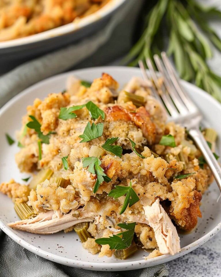 Crock Pot Chicken and Stuffing