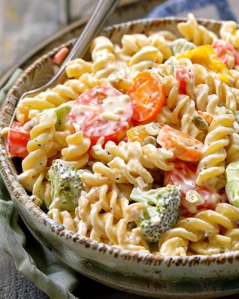 Creamy Poolside Pasta Salad