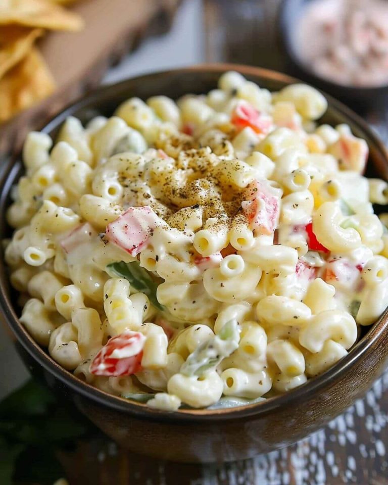 Sweet Amish Macaroni Salad
