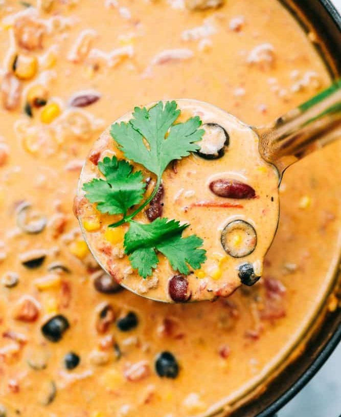 Cheesy Taco Soup recipeis an easy and quick healthy keto dinner ideas recipes that you can cook if you like . In Tasty Recipes blog we got the best easy dinner.