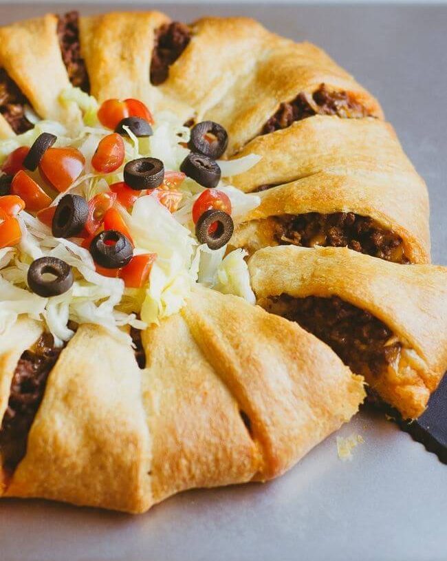 Pillsbury’s Crescent Roll Taco Bake Recipeis an easy and quick healthy keto dinner ideas recipes that you can cook if you like . In Tasty Recipes blog we got the best easy dinner.