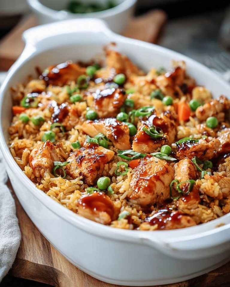TERIYAKI CHICKEN CASSEROLE