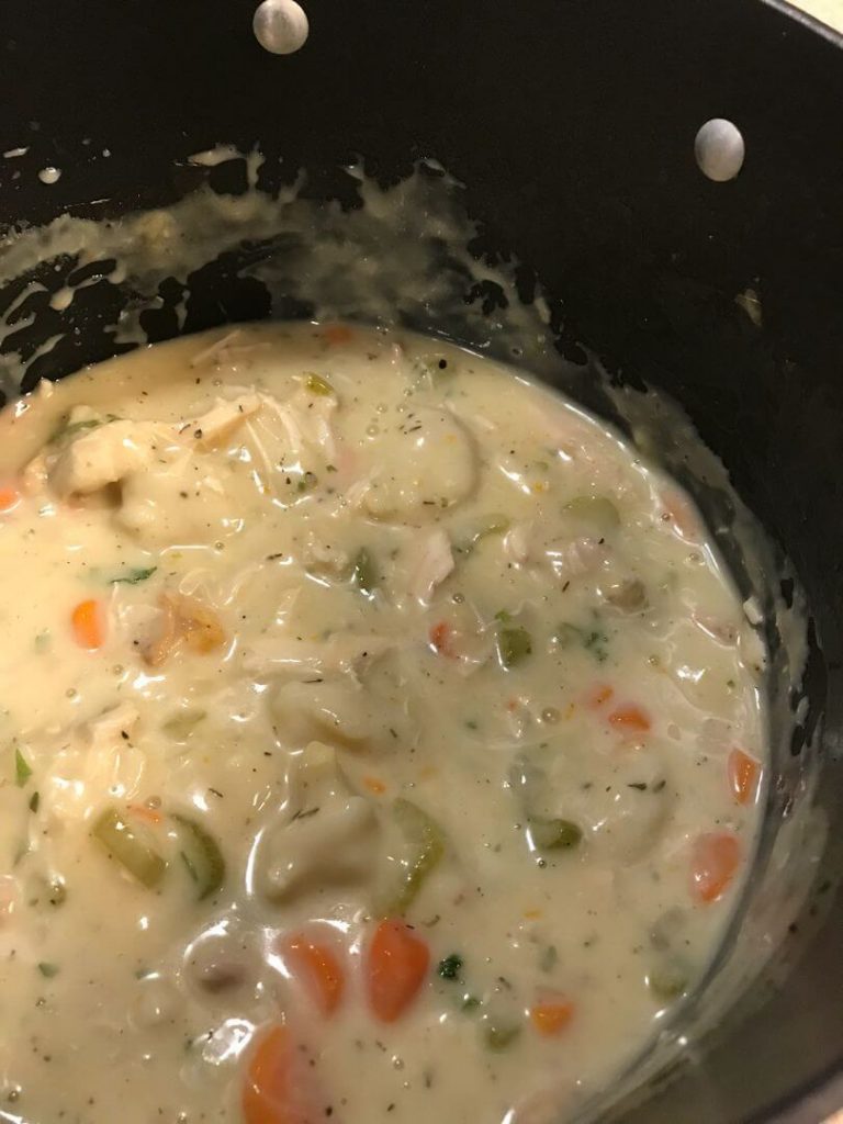 Chicken and Dumplings Soup