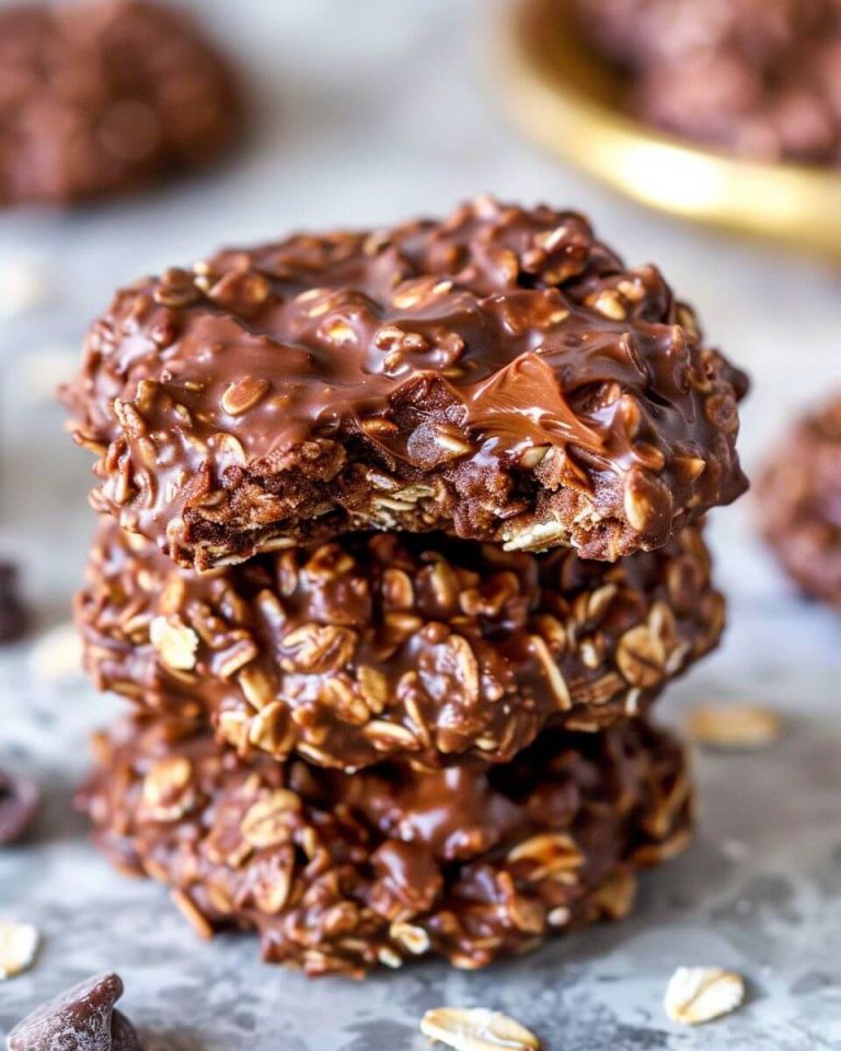 Chocolate Oatmeal No Bake Cookies