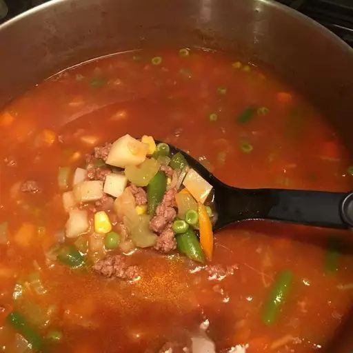 Hamburger Vegetable Soupis an easy and quick healthy keto dinner ideas recipes that you can cook if you like . In Tasty Recipes blog we got the best easy dinner.