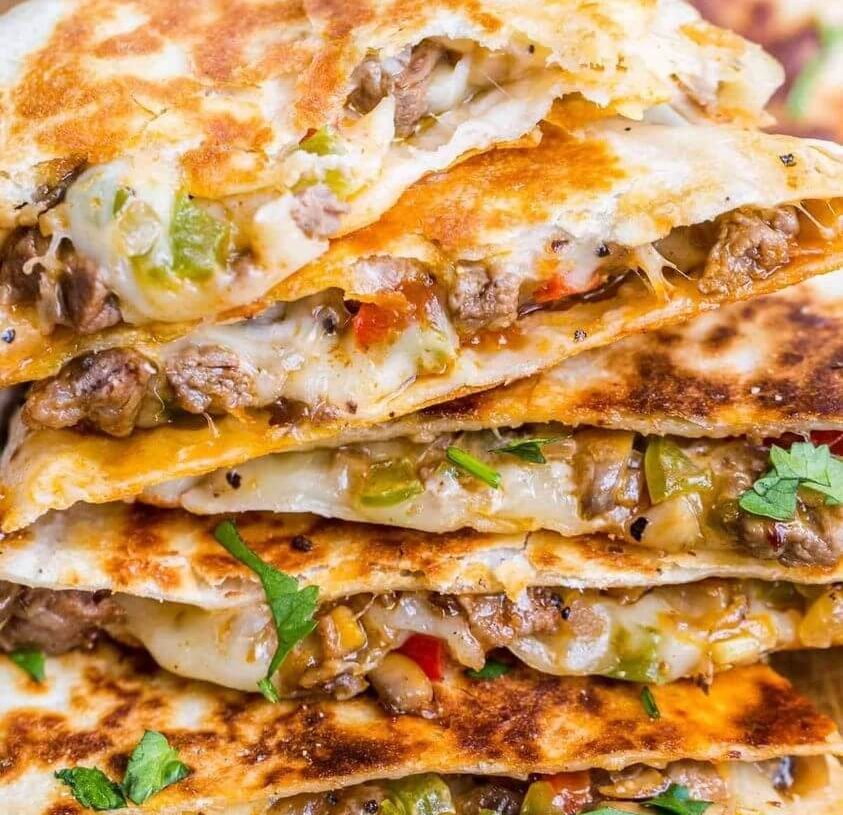Cheese Steak Quesadillasis an easy and quick healthy keto dinner ideas recipes that you can cook if you like . In Tasty Recipes blog we got the best easy dinner.
