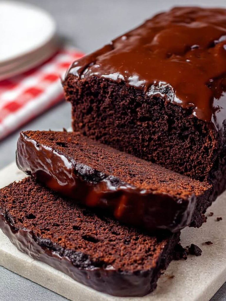 Hot Fudge Brownie Bread