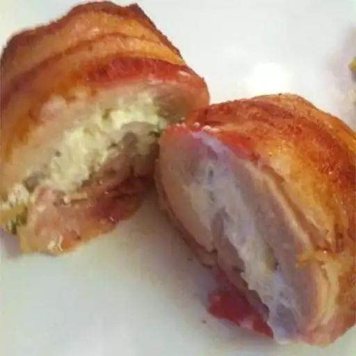 Bacon Wrapped Cream Cheese Stuffed Chicken Breastis an easy and quick healthy keto dinner ideas recipes that you can cook if you like . In Tasty Recipes blog we got the best easy dinner.