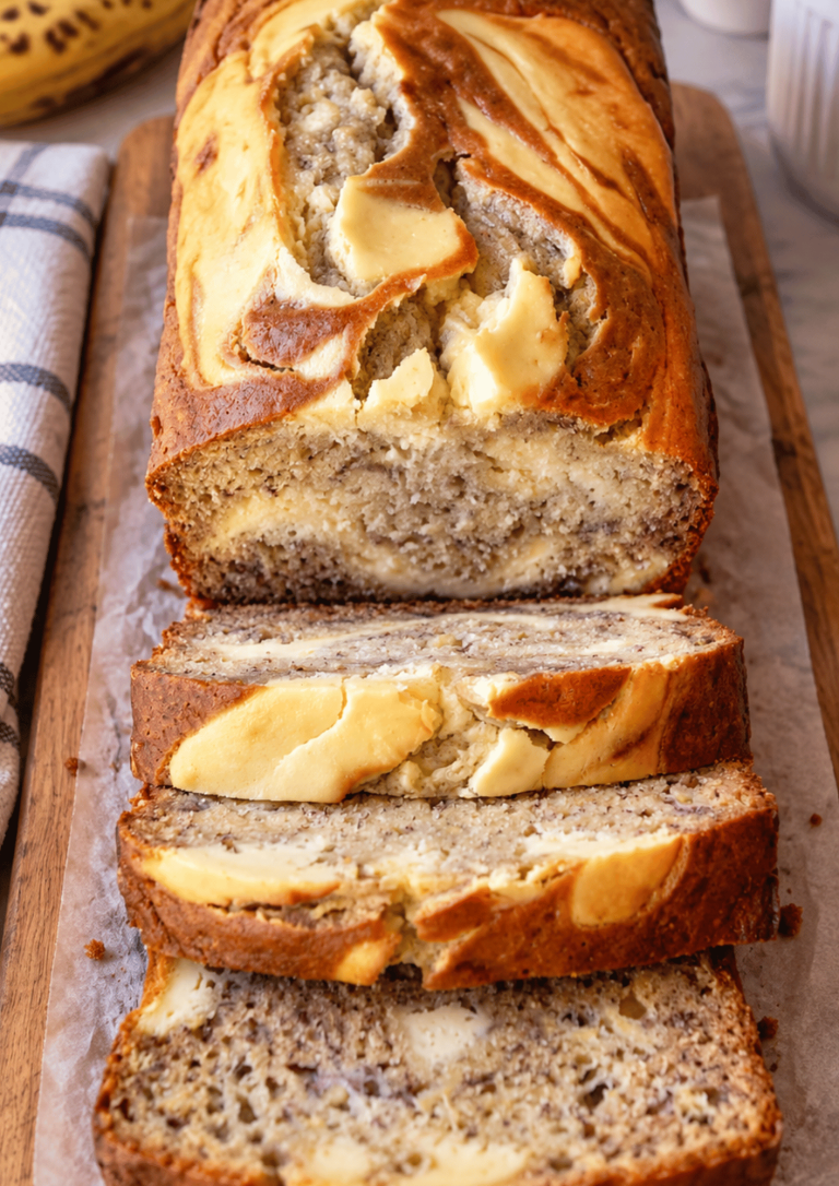 Cream Cheese Banana Bread