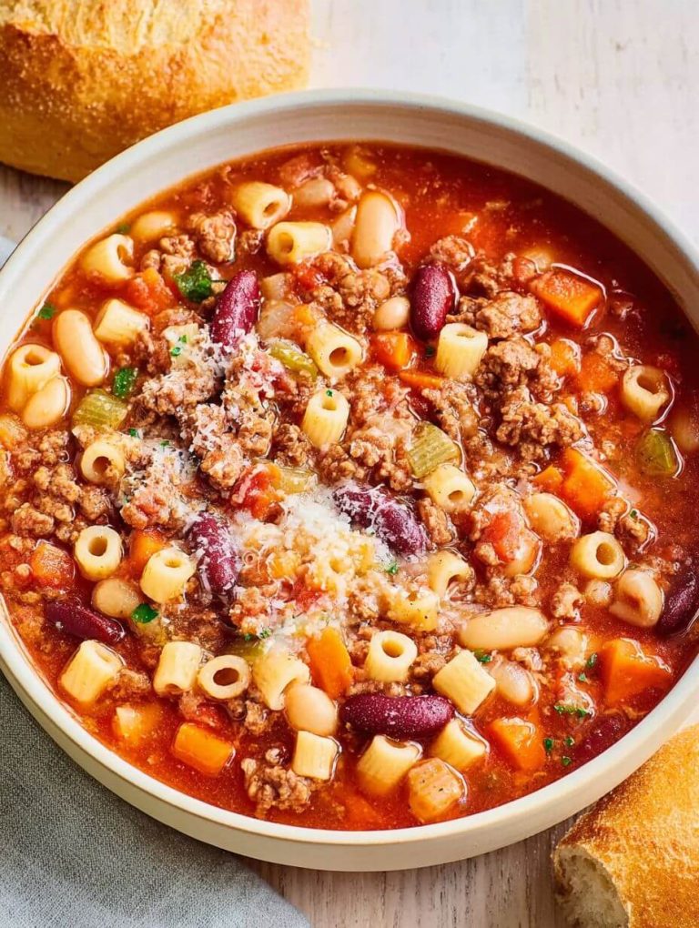 Olive Garden Slow Cooker Pasta Fagioli