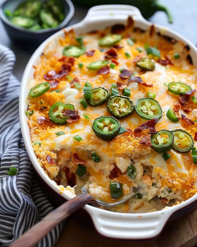 Jalapeno Popper Casserole