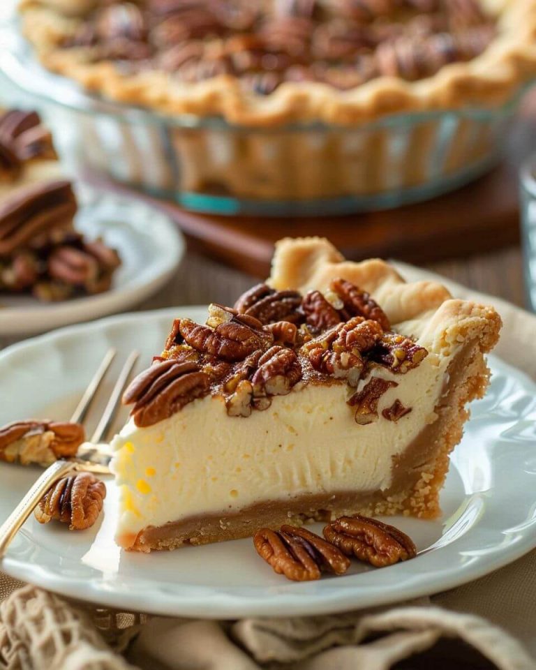 Pecan Cheesecake Pie