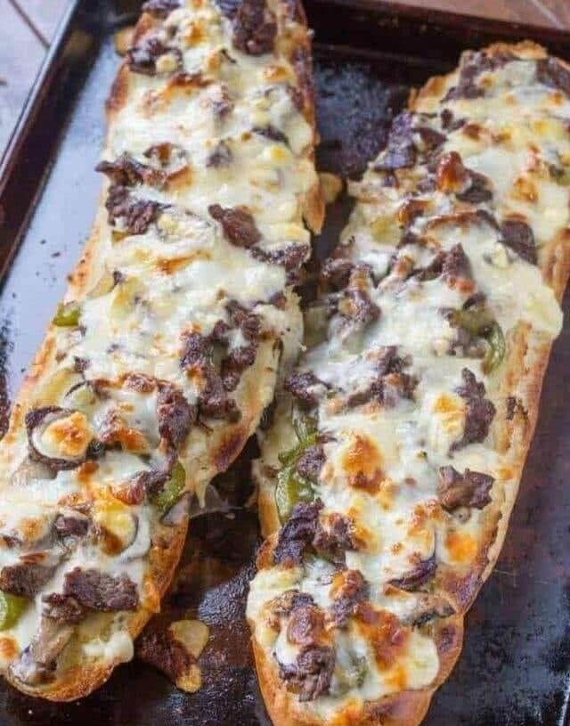 PHILLY CHEESE STEAK CHEESY BREADis an easy and quick healthy keto dinner ideas recipes that you can cook if you like . In Tasty Recipes blog we got the best easy dinner.