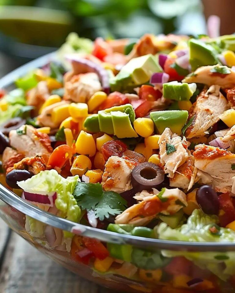 Tex-Mex Chopped Chicken Salad Recipe
