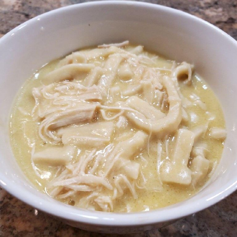 Comforting Chicken & Noodles Crock Pot