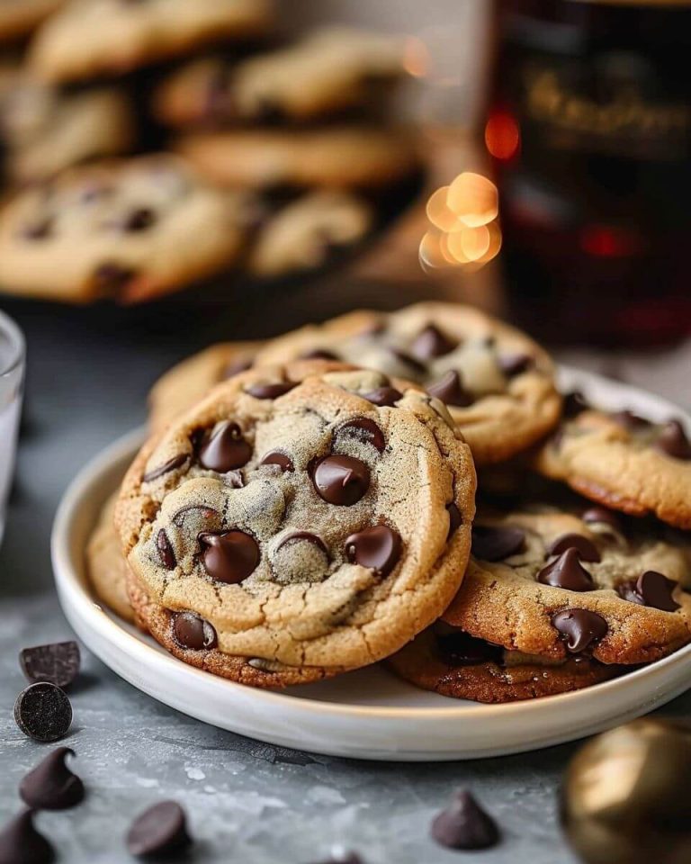 Baileys Irish Cream Chocolate Chip Cookies